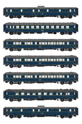 LS Models HO MW 1001 CIWL Nord Express Set 7-tlg. Ep.2, Beleuchtung, NEUWARE