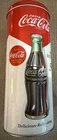 Vintage Coca-Cola Metal Tin Straw Holder w Sealed Straws  DO