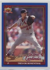 2016 Topps Archives 1991 Design Blue Border 43/199 Trevor Rosenthal #244 sh7