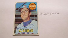 1969 Topps Don Kessinger  signed baseball card