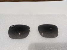 New RAY BAN Authentic RB4389 Grey Fade Polarized w/ AR Lenses SIZE 55-17 6443/M3