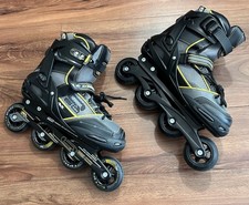 Roller Derby Aerio Q60 Adult Inline Skates Men Black Size 10 US 9.5/10 Cond.