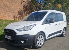 2019 FORD TRANSIT CONNECT 1.5 EcoBlue MANUAL CREW CAB VAN REAR SEATS + VAT