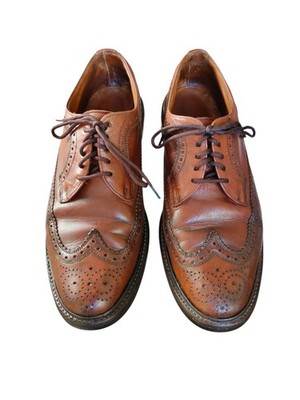 Vintage Mulberry Sedgemoor Longwing Brogue UK8 Itshide Commando Goodyear Welt...