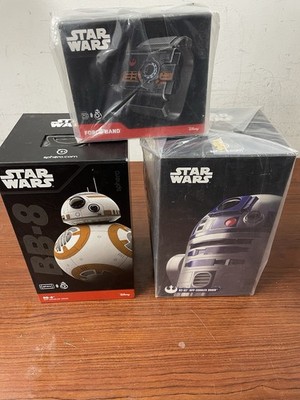 Star Wars Bundle, BB-8 & R2-D2 App-Enabled Droids By Sphero With Force Band