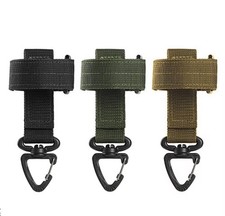 Handschuhhalter mit Karabinerhaken Clip, Polizei, Militär, Camping, 2 Stück