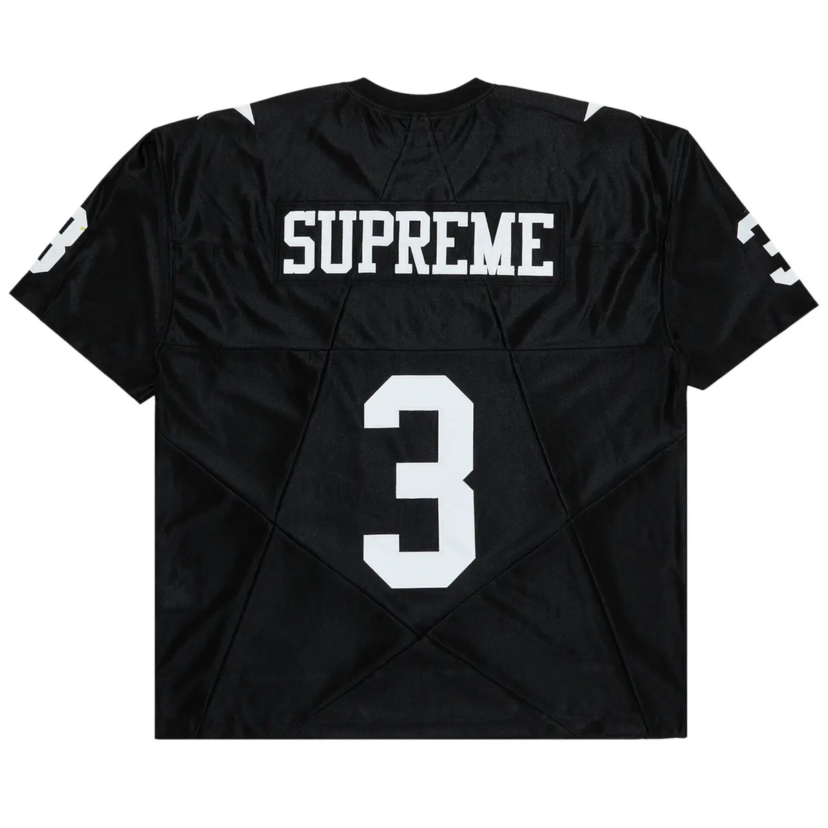 シャツ Supreme star football jersey black Ssize Supreme Star Football Jersey Black | eBay