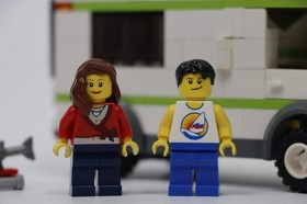 LEGO&reg; City 7639 Camper Complete Built W/Instructions Damaged! Please Read!