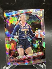 2025 Panini Prizm WNBA Sophie Cunningham #63 Cracked Ice Indiana Fever
