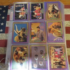 87 FOIL CARD LOT in pages - 1994 Saban Mighty Morphin Power Rangers Series 1