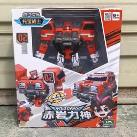 Color Box Tobot Transform Car Action Doll MINI Warrior Car Children's Gift