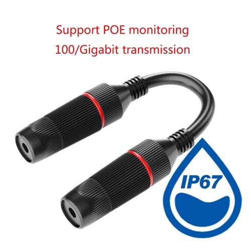 Outdoor Ethernets Couple RJ45Waterproof Connectors IP67 Networks Couplers - 第 7/10 張圖片