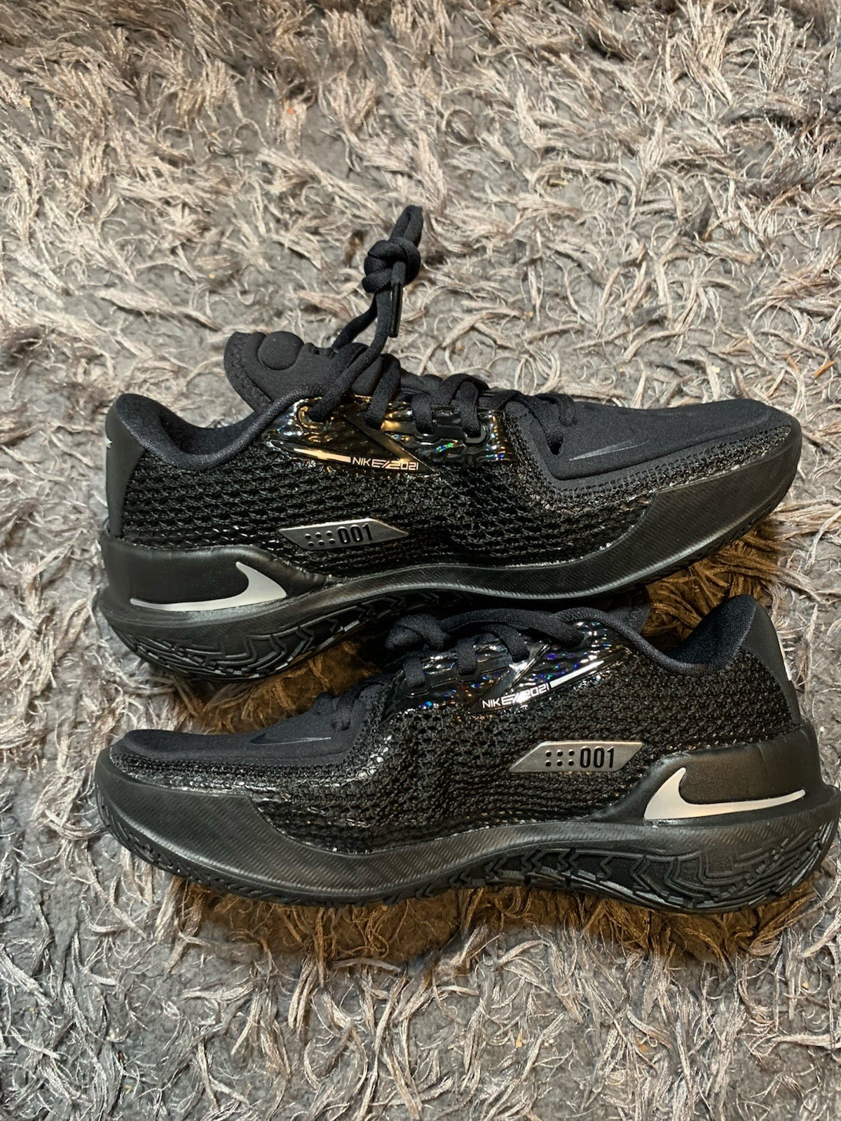 Nike Air Zoom G.T. Cut Black Chrome CZ0175-006 Men's Size 4.5/ 6 Women’s thumbnail 3