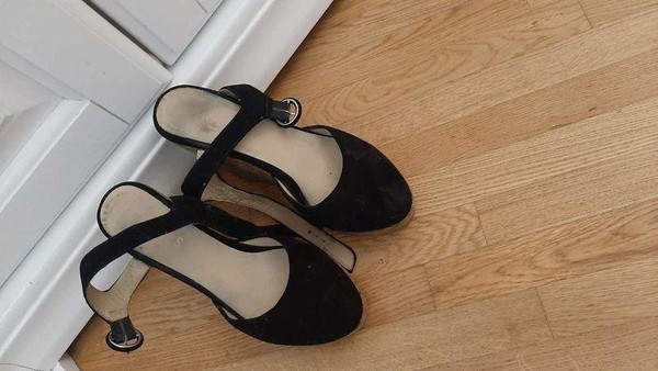 Women Hobbs Heels Black 38 #M7II