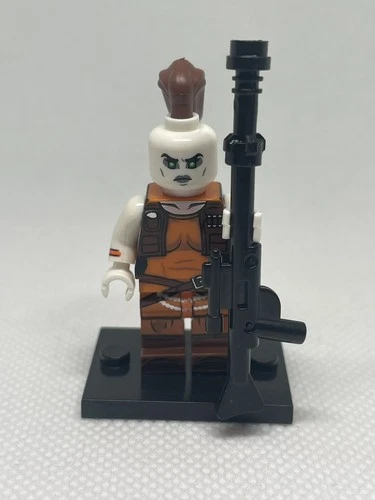 Aurra Sing custom Lego Minifigure star wars bounty hunter clone wars
