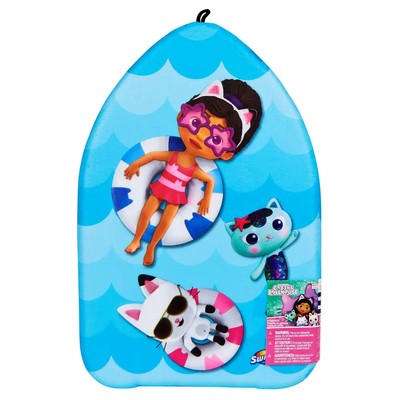 SwimWays Gabby s Dollhouse Kickboard, Schwimmbrett aus festem Schaumstoff