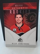 2009-10 SP Game Used Edition Authentic Rookies 523/699 Riley Armstrong #121