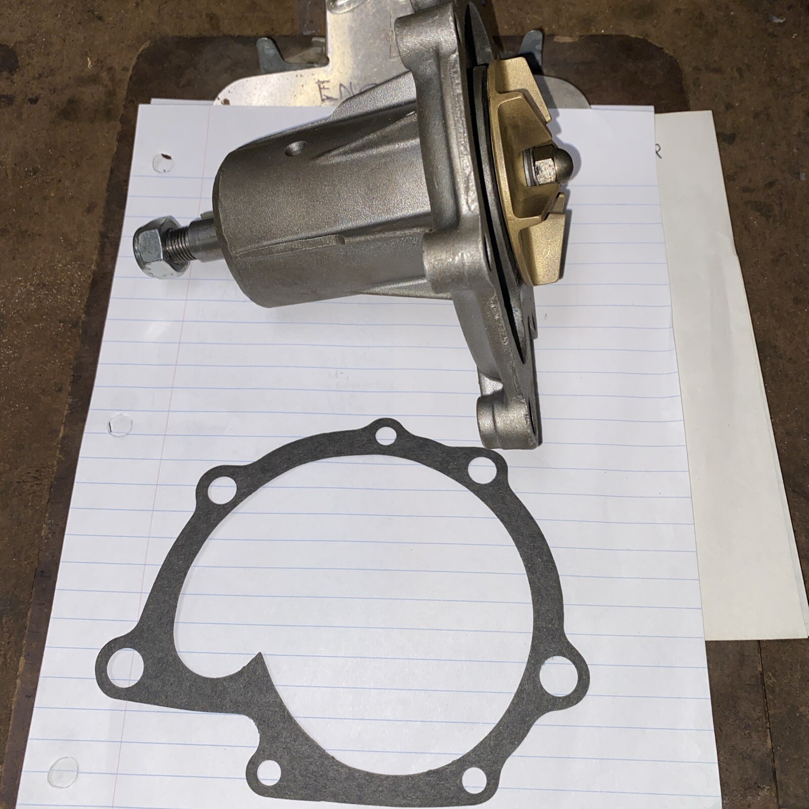 FERRARI 308 328 MONDIAL BIG BEARING WATER PUMP 2 YEAR  WARRANTY REBUILT EXCHANGE