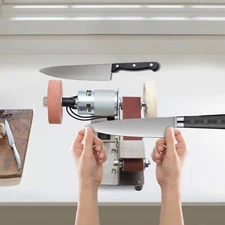 Electric Belt Sander Small Belt Sander 7-Stage Adjustable Polisher 150W