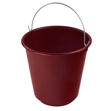 Plastic Pail with Handle 11.5 Quart (2.8 Gallon Bucket), 39-1229
