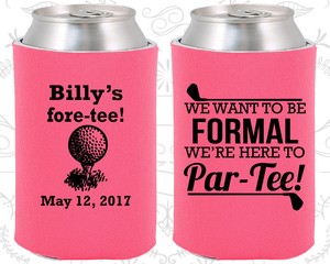 40th birthday koozies