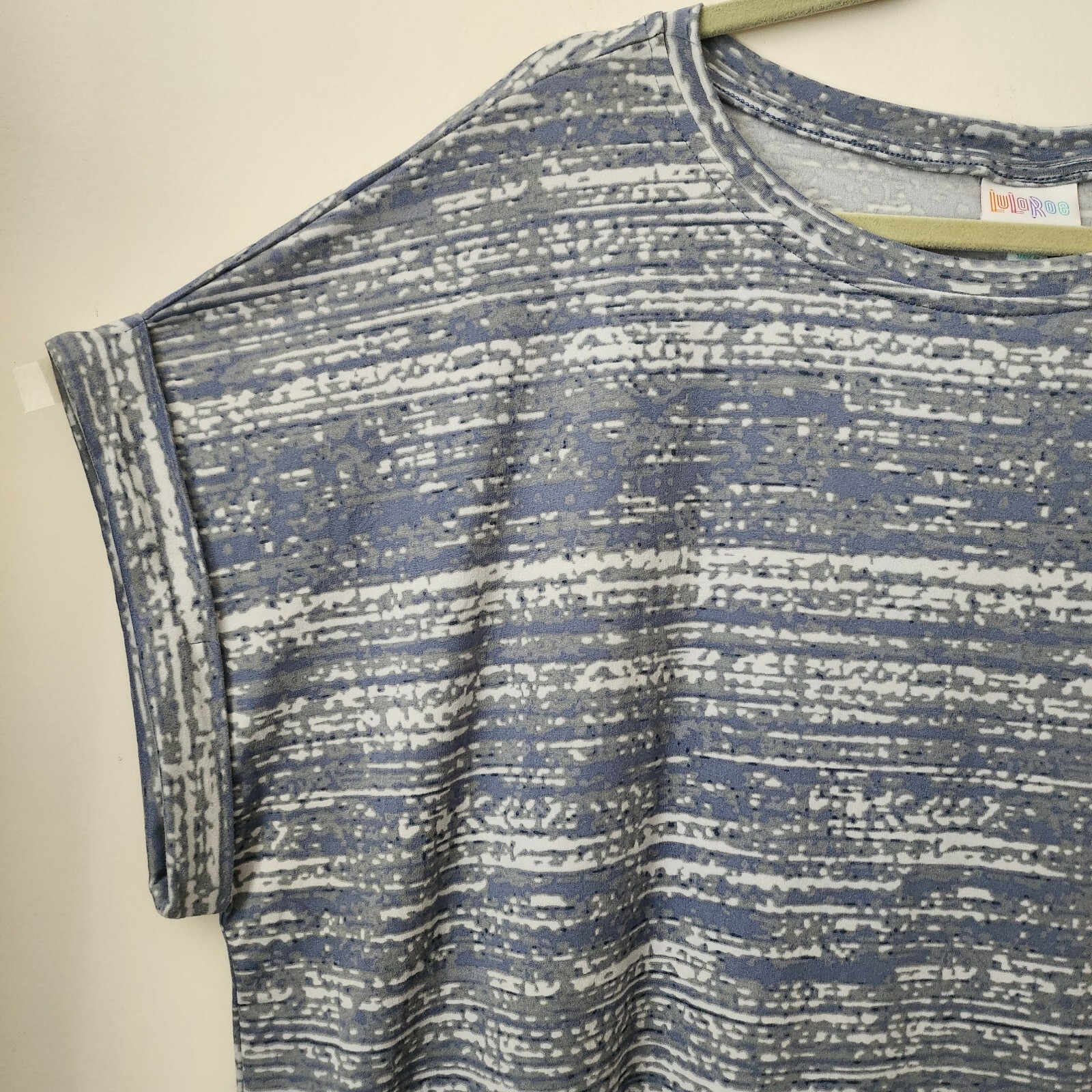 LuLaRoe Gray Simply Comfortable Polyester Spandex… - image 7