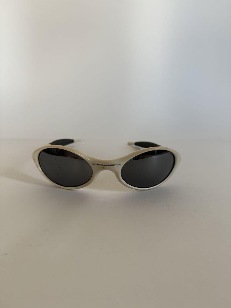 【レア】Oakley Eye Jacket　90’s 初期モデル　シルバー Rare Vintage OAKLEY Eye Jacket 1.0 Gen 2 Silver FMJ Black