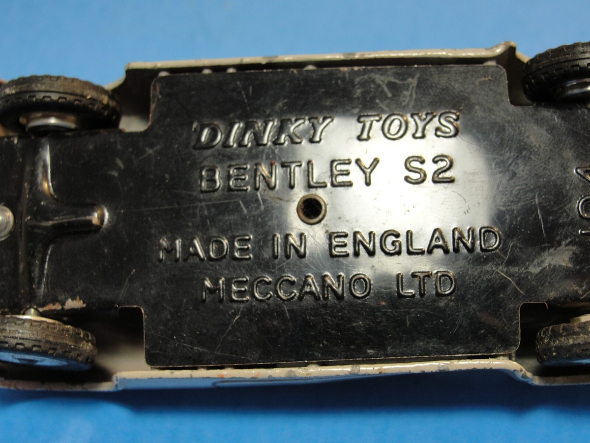 Vintage Dinky Toys No. 194 Bentley S2 Missing Windshield. | eBay