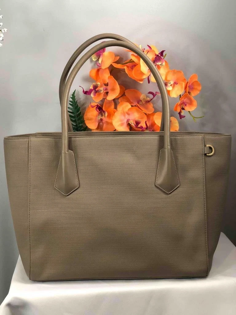 Dagne Dover, Bags, Dagne Dover Signature Classic Coated Canvas Legend Tote  Nwt