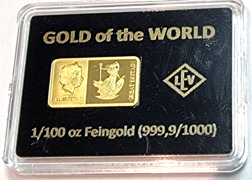 1 100 oz gold