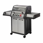 Gasgrill Enders MONROE PRO 3 SIK TURBO Gas Grill mit 3 Seitenbrenner Edelstahl