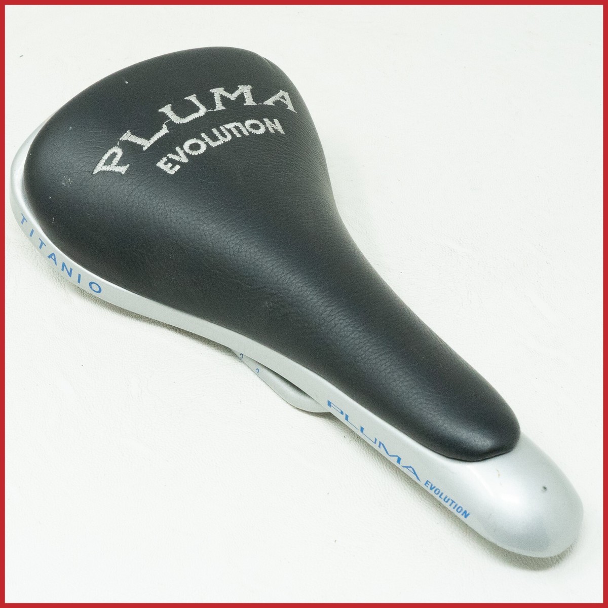 NOS GIPIEMME PLUMA EVOLUTION TITANIUM SADDLE SEAT VINTAGE