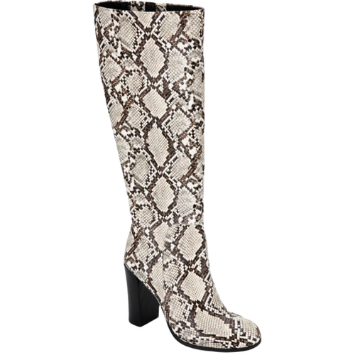 Justin Block-Heel Boots (Black 