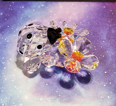 Swarovski Ladybug on Flowers Crystal - 842804 - Retired | eBay