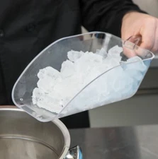 ICE SCOOP 64 oz CLEAR LARGE PLASTIC BAR RESTAURANT COMMERCIAL GRADE FOOD - NEW