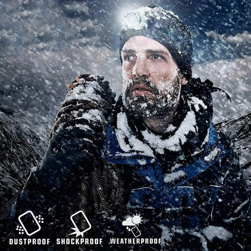 Комплект из 2 светодиодных фар BBEAM со съемным аккумулятором 18650 и регулируемой фарой 90° - Изображение 2 из 4