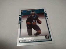 2020 Chronicles Jalen Hurts Clearly Donruss Rated Rookie Card RC #RR-JAH Eagles