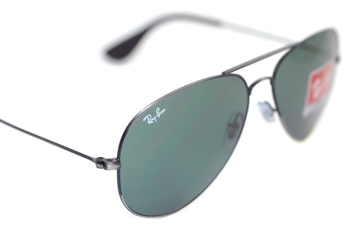 Ray-Ban Aviator Rb3558 9139/71 58mm Uomo Sole Antico Nero Verde rb3025 |  eBay