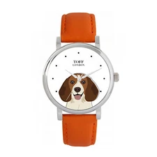 Toff London TLWS-51060 Ladies Beagle Dog Head Watch