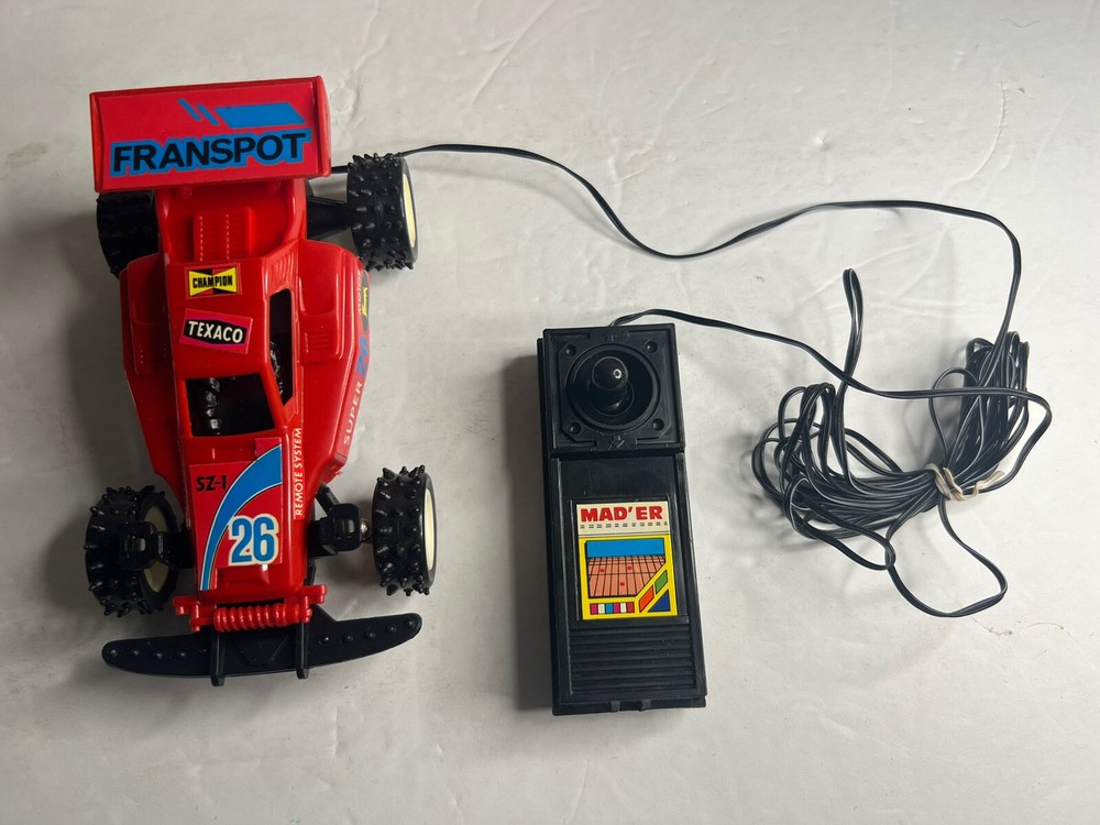 Vintage RC Nikko Fransport Race Car - Remote Control - TESTED - please read
