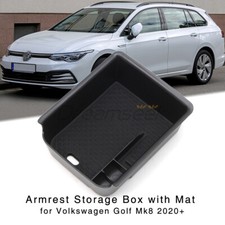 Mittelkonsole Armlehne Aufbewahrungsbox für Volkswagen Golf MK8 2020+ Tablett