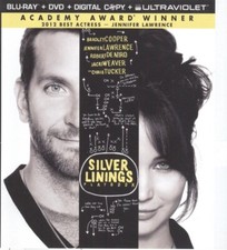 No Disc No Case ORIGINAL COVER ART Silver Linings Playbook 2013 Blu-ray Cover