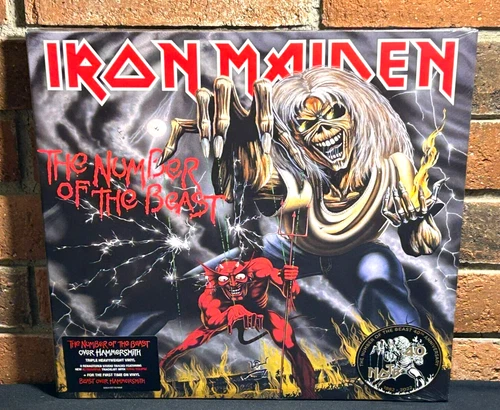 IRON MAIDEN - Number Of The Beast Beast Over Hammersmith 3LP BLACK VINYL Sealed!