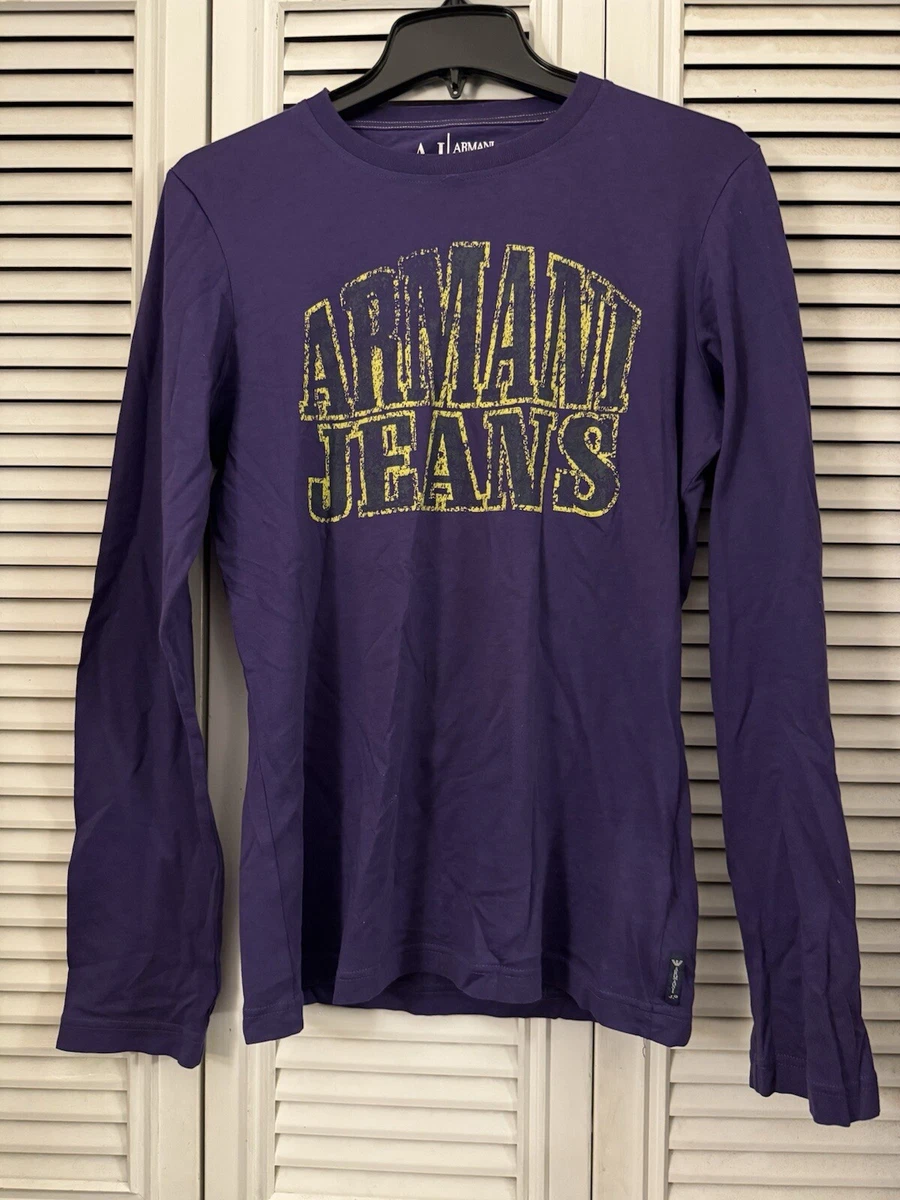 Armani Jeans Long Sleeve T-Shirts for Men for sale | eBay