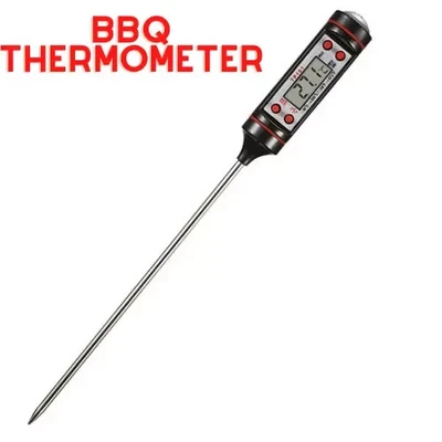 LUCIENS Thermometer Küche BBQ Grill Fleischthermometer Grillthermometer Digital Smoker