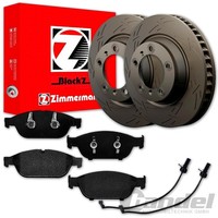 Zimmermann Sport Bremsscheiben 356Mm + BelÄGe Vorne FüR Audi A6 Allroad C7