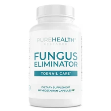 PureHealth Research Fungus Eliminator Toenail Care, 60 Caps, EXP: 4/27