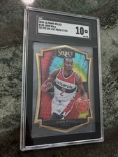2015  PANINI SELECT #155 JOHN WALL TIE DYE DIE-CUT PRIZM 17/25