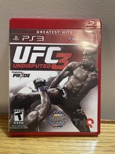 UFC Undisputed 3 Greatest Hits (Sony PlayStation 3 2012) - CIB Complete - Tested