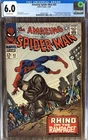 THE AMAZING SPIDER-MAN #43 CGC 6.0/ 1966 1ST FULL MARY JANE - RHINO